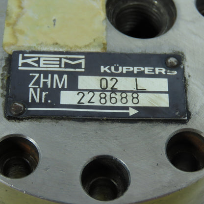 KEM ZHM 02L Kuppers Gear Flow Meter (INCOMPLETE)