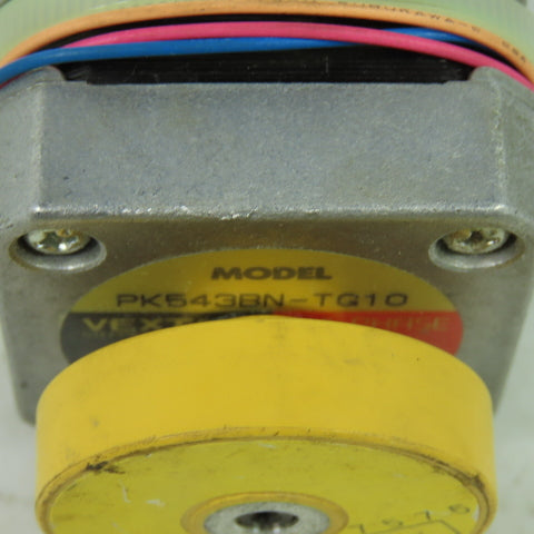 Oriental Motor PK543BN-TG10 Vexta Stepper Motor 0.75A W/ Damper D4CL50