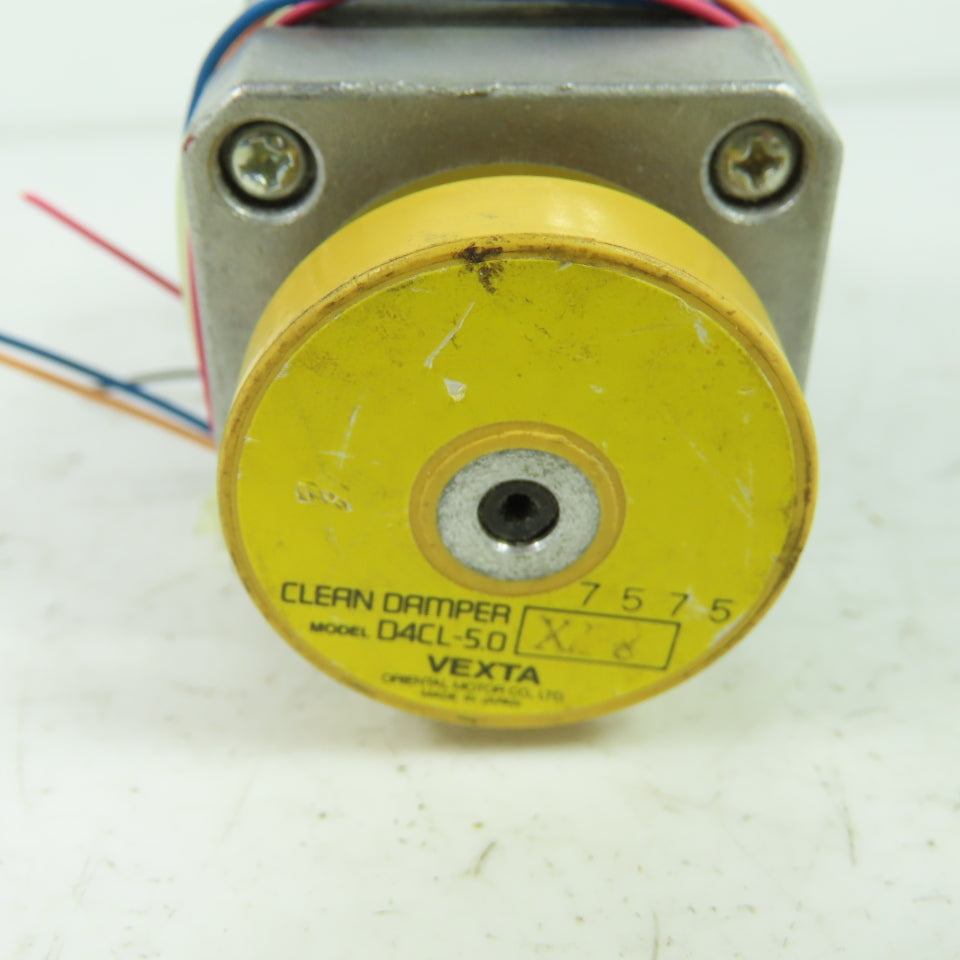 Oriental Motor PK543BN-TG10 Vexta Stepper Motor 0.75A W/ Damper D4CL50