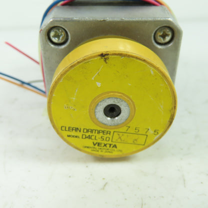 Oriental Motor PK543BN-TG10 Vexta Stepper Motor 0.75A W/ Damper D4CL50