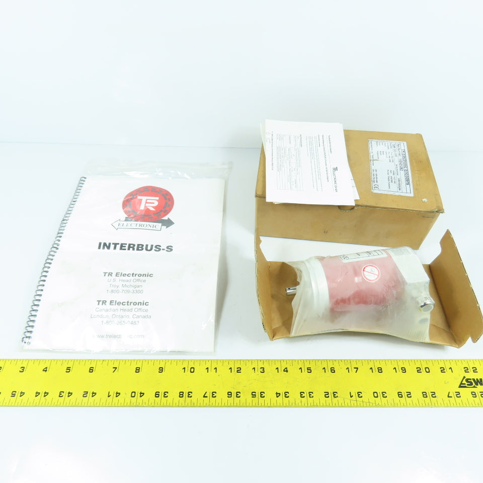 TR Electronics 110-01262 CE-65M Absolute Rotary Encoder 11-27VDC 9mm Shaft NEW