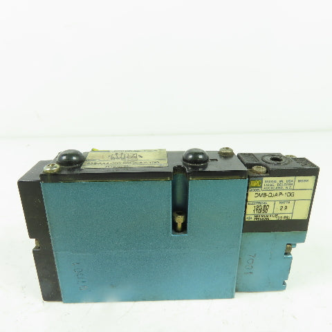 Mac 92B-AAA-000-DM-DJAP-1DG Solenoid Valve 20-120PSI 110/120V Coil
