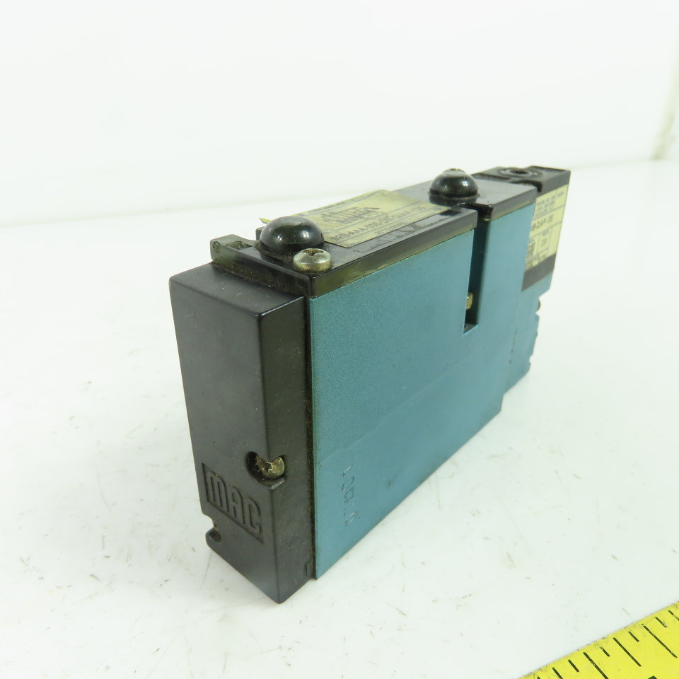 Mac 92B-AAA-000-DM-DJAP-1DG Solenoid Valve 20-120PSI 110/120V Coil