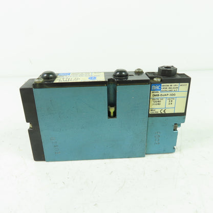 Mac 92B-AAA-000-DM-DJAP-3DG Solenoid Valve 20-120PSI 110/120V Coil