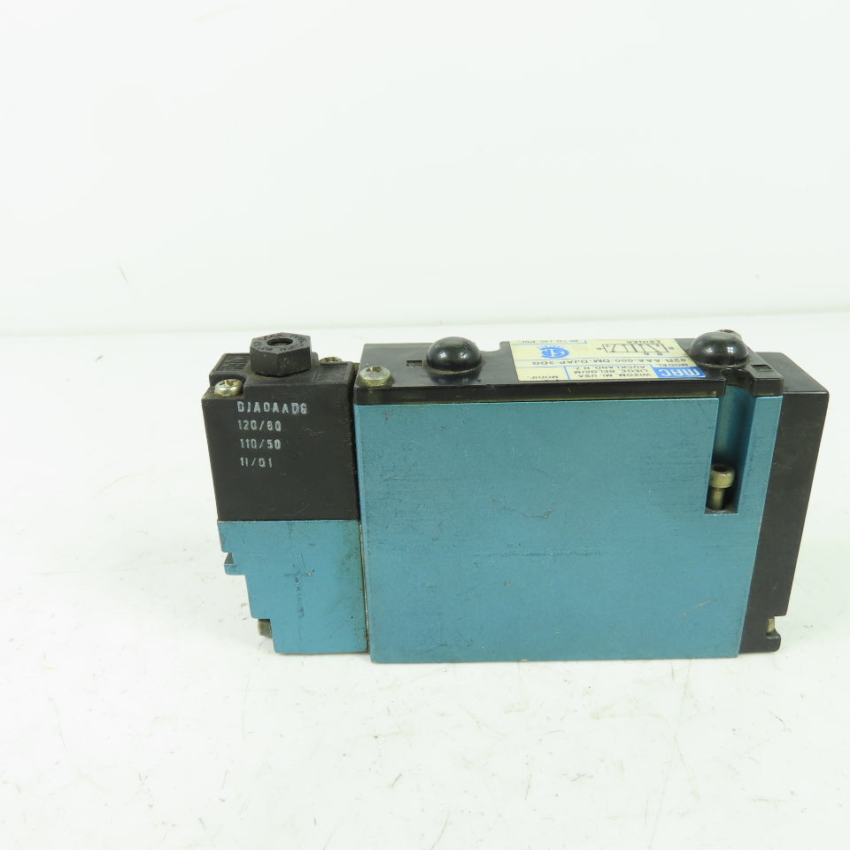 Mac 92B-AAA-000-DM-DJAP-3DG Solenoid Valve 20-120PSI 110/120V Coil