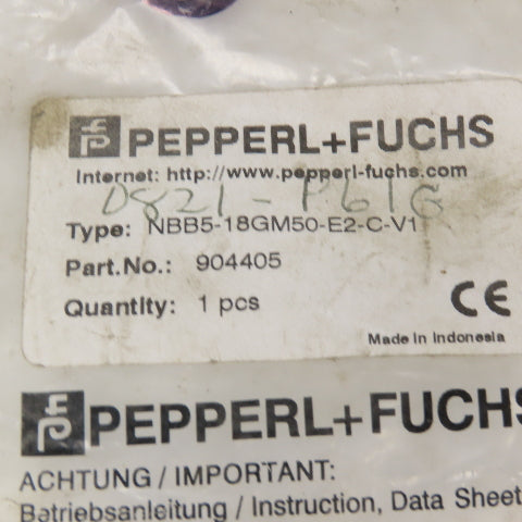 Pepperl + Fuchs NBB5-18GM50-E2-C-V1 Proximity Sensor 10-30VDC