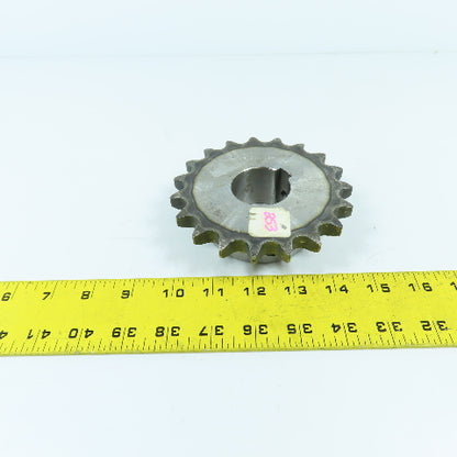 3/4-19 Single Row Roller Chain Sprocket 4-7/8" OD x 1-9/16" Bore 1-3/8" Wide