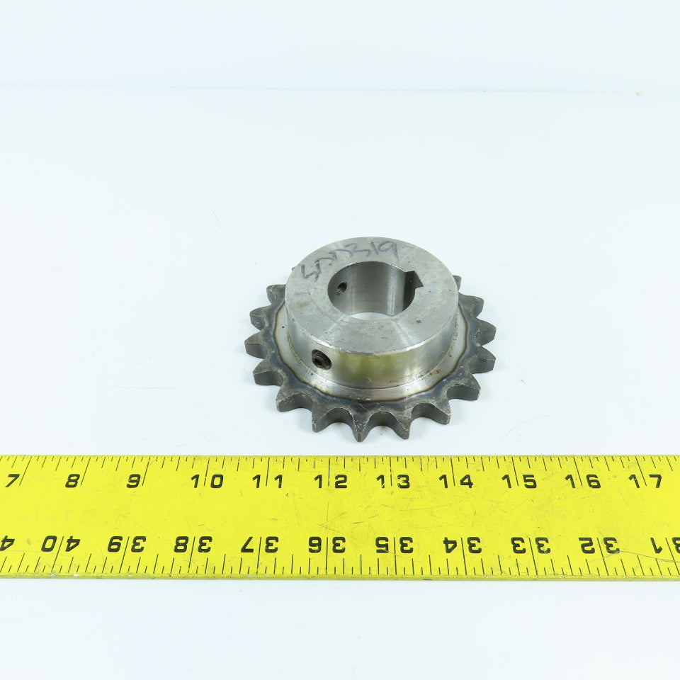 3/4-19 Single Row Roller Chain Sprocket 4-7/8" OD x 1-9/16" Bore 1-3/8" Wide
