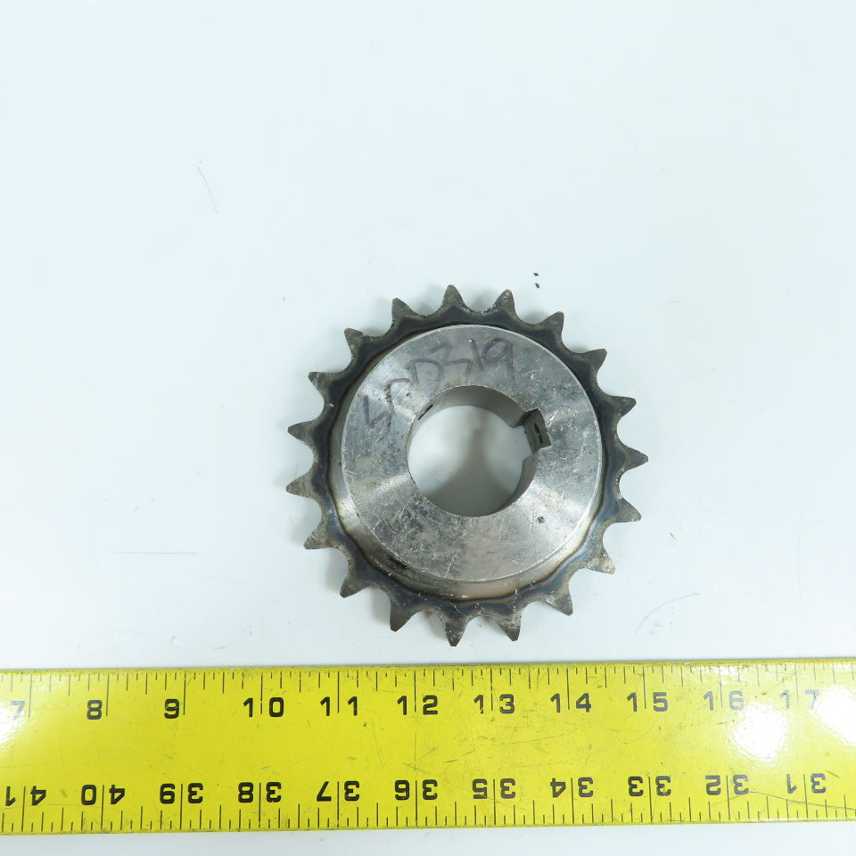 3/4-19 Single Row Roller Chain Sprocket 4-7/8" OD x 1-9/16" Bore 1-3/8" Wide