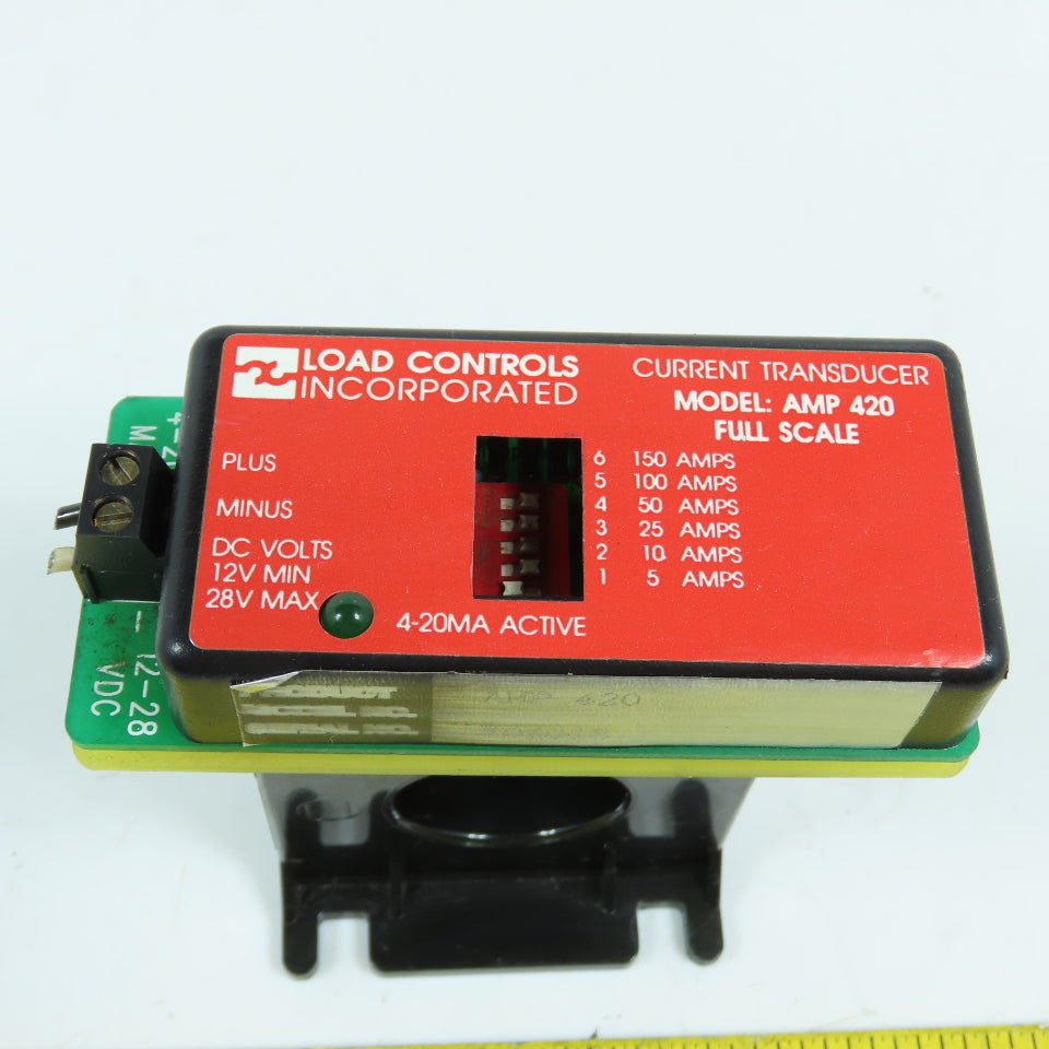 Load Controls AMP 420 Full Scale Current Transducer W/ Toroid 30A