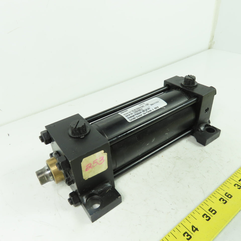 Scrader Bellows 02.00 CCMAU19AC 4.000 Double Acting Hydraulic Cylinder 4" Stroke