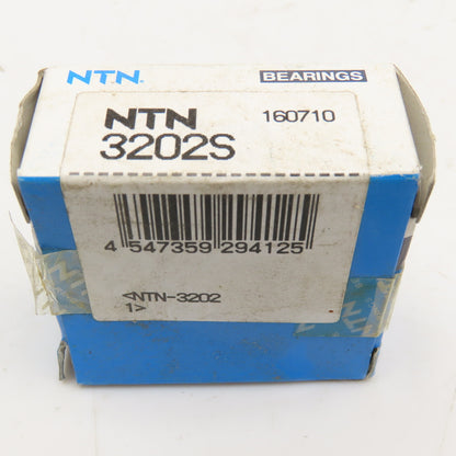 NTN 3202S Double Row Angular Contact Ball Bearing 15 x 35 x 15.9mm
