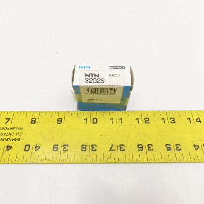 NTN 3202S Double Row Angular Contact Ball Bearing 15 x 35 x 15.9mm