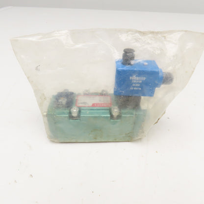 Numatics I22BA400R061D61 5/2 Position Pneumatic Directional Valve 24VDC Coil