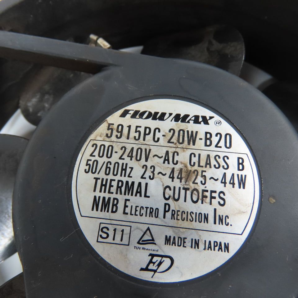 NMB 5915PC-20W-B20 Flowmax Cabinet Cooling Fan 200-240VAC 1PH Lot Of 2