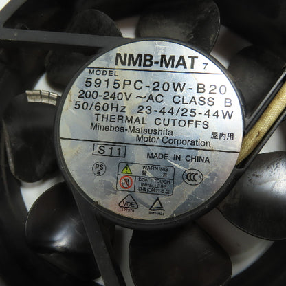 NMB 5915PC-20W-B20 Flowmax Cabinet Cooling Fan 200-240VAC 1PH Lot Of 2