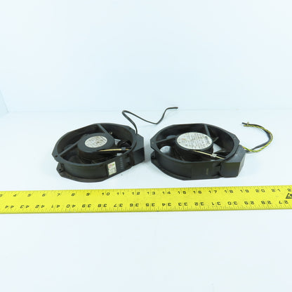 NMB 5915PC-20W-B20 Flowmax Cabinet Cooling Fan 200-240VAC 1PH Lot Of 2