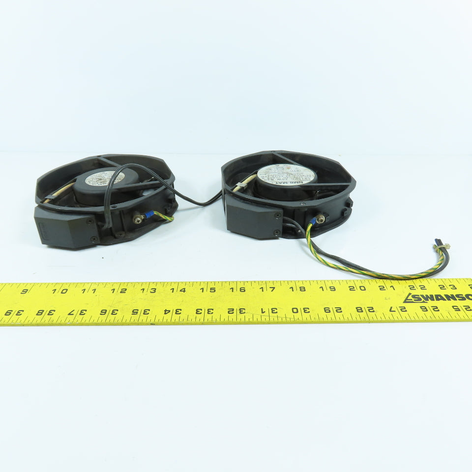 NMB 5915PC-20W-B20 Flowmax Cabinet Cooling Fan 200-240VAC 1PH Lot Of 2
