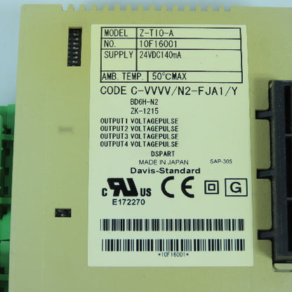 RKC Davis Standard C-VVVV/N2-FJA1/Y Z-T10-A Temperature Controller