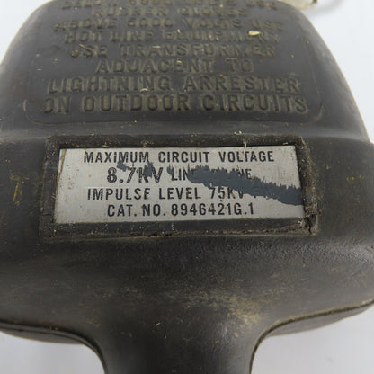 General Electric 8946421G.1 Amp Test Clamp 8.7KV Line To Line 75KV Impulse level