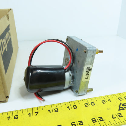 Dayton 52JE59 1/50HP PM DC Gearmotor 24VDC 22RPM 5/16" Shaft