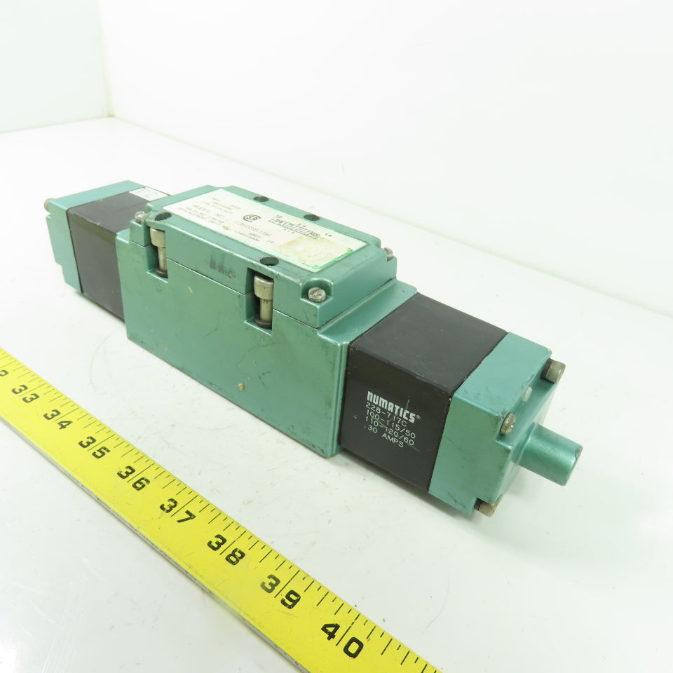 Numatics I35SS515K Pneumatic Solenoid Valve 150PSI 120V Coil I34SS500K Rep.