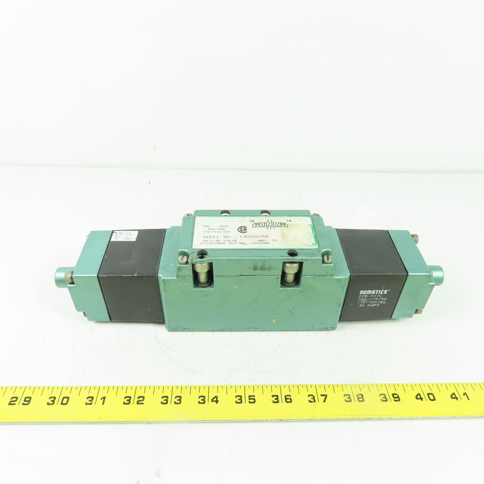 Numatics I35SS515K Pneumatic Solenoid Valve 150PSI 120V Coil I34SS500K Rep.