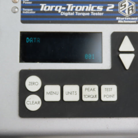 Sturtevant Richmont Torq-Tronics 2 Model 50I Digital Torque Tester 50 IN. Lb Max