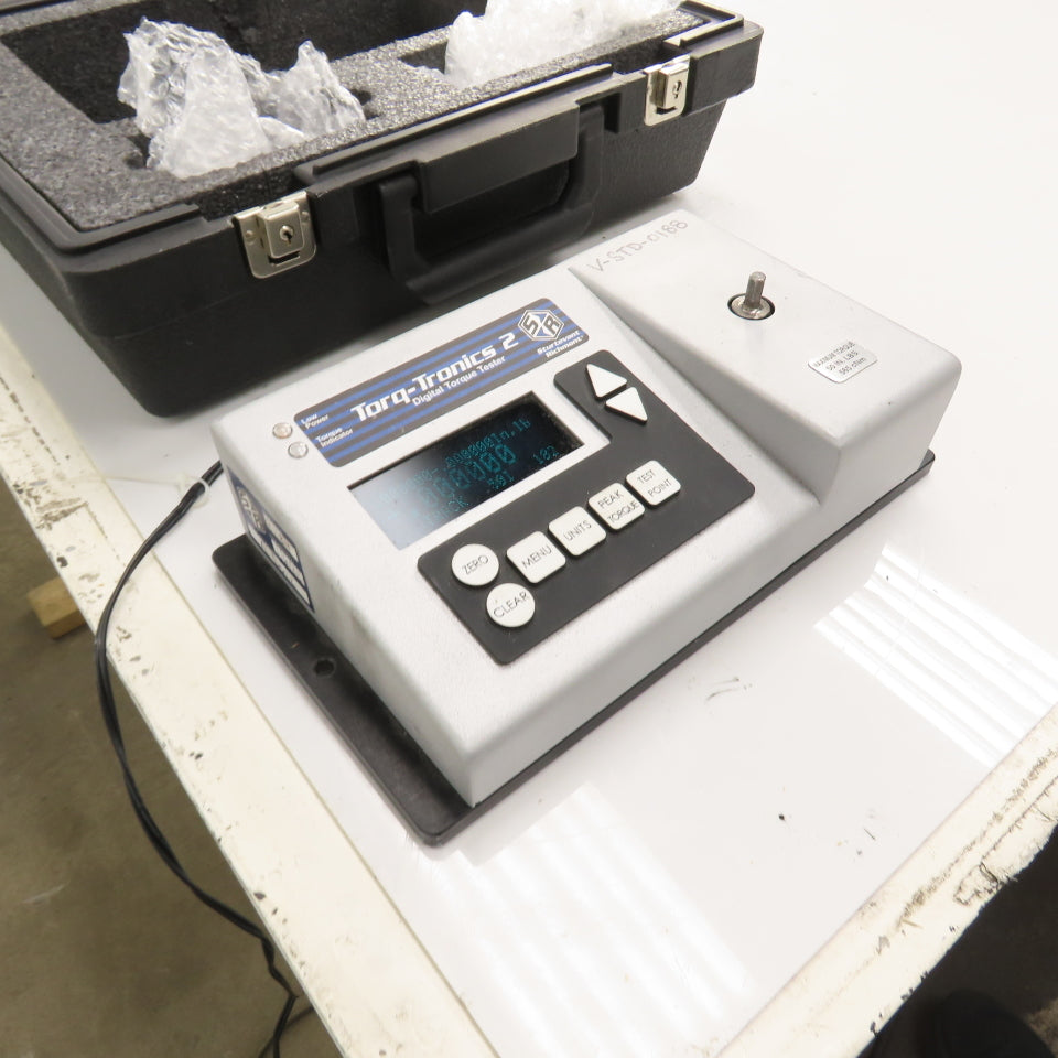 Sturtevant Richmont Torq-Tronics 2 Model 50I Digital Torque Tester 50 IN. Lb Max