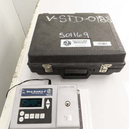 Sturtevant Richmont Torq-Tronics 2 Model 50I Digital Torque Tester 50 IN. Lb Max