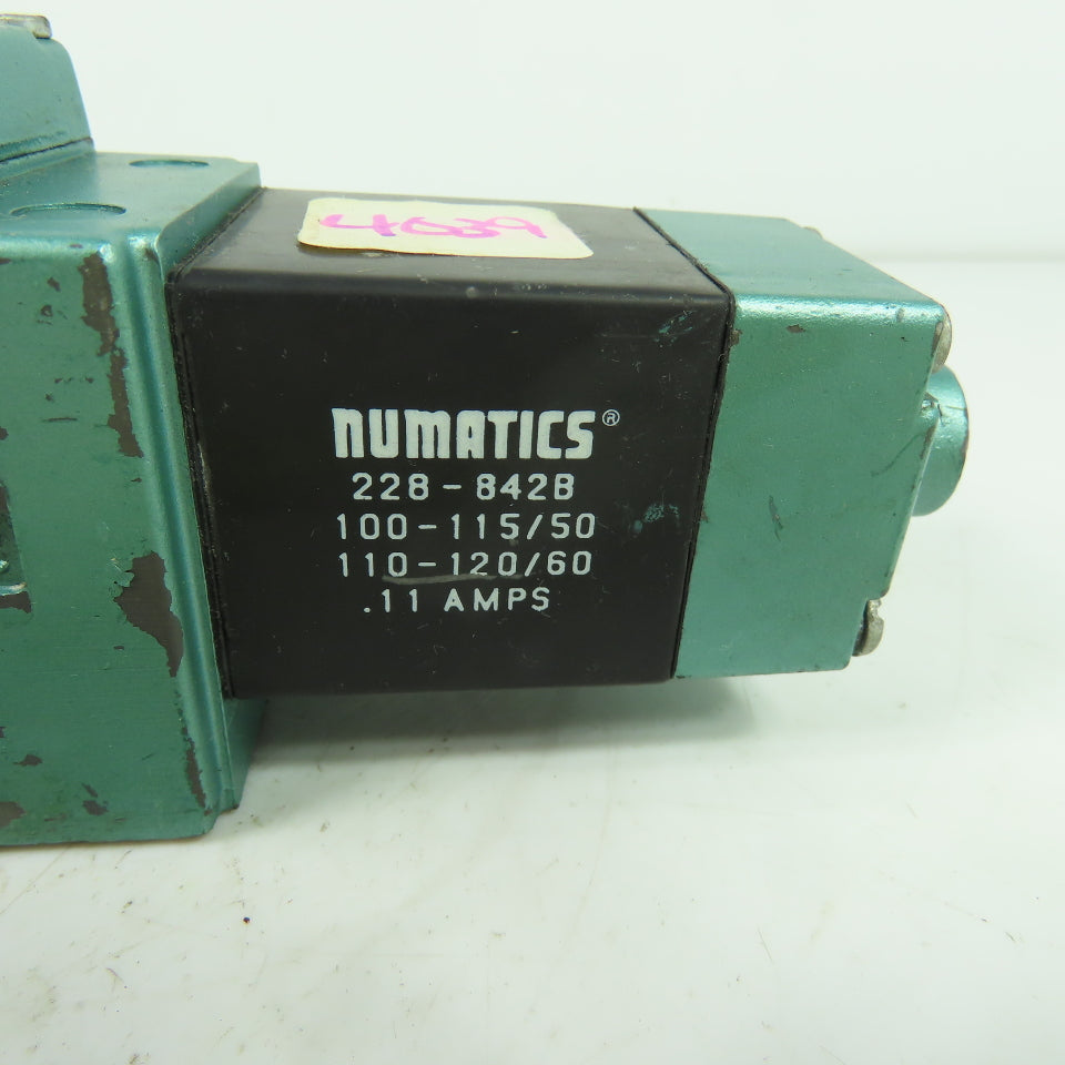 Numatics I23SS515K Pneumatic Solenoid Valve 150PSI 120V Coil I23SS500K Rep.