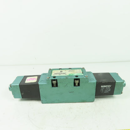 Numatics I23SS515K Pneumatic Solenoid Valve 150PSI 120V Coil I23SS500K Rep.