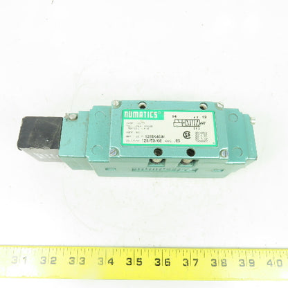 Numatics I23BA400K Pneumatic Solenoid Valve 150PSI 120V Coil