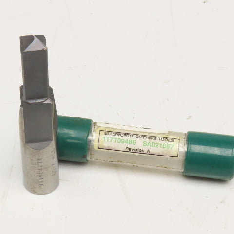 Ellsworth 37/64" Minor Diam x 3/4" Major Diam. Solid Carbide Counterbore