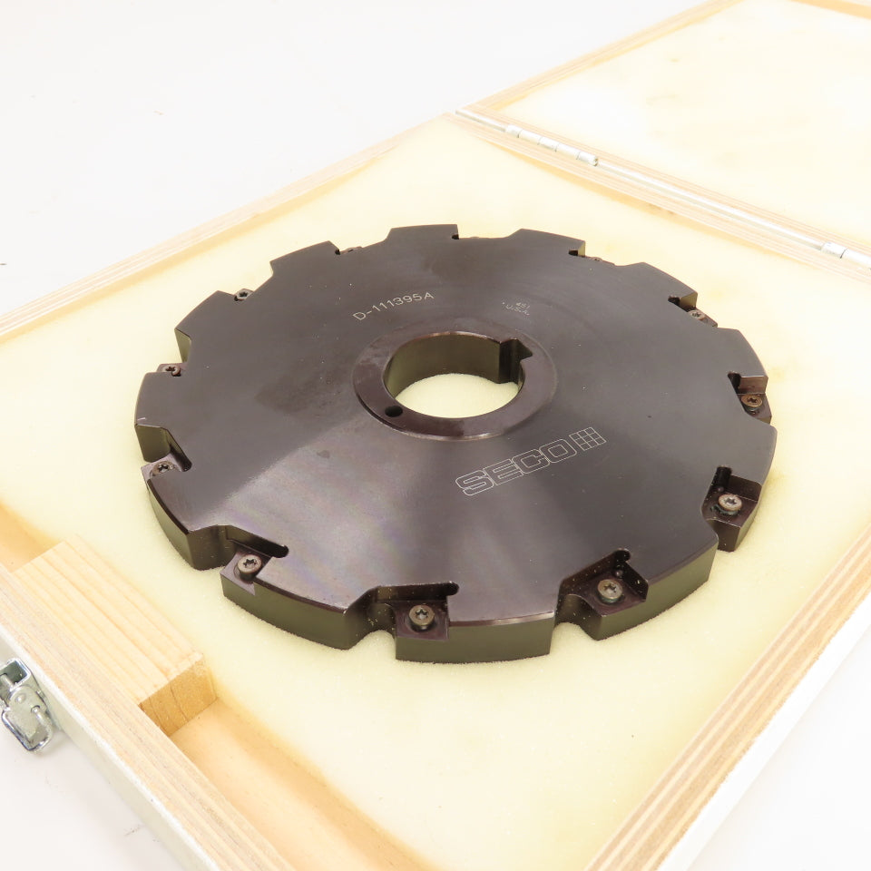 Seco D-111395A 335.19-08.00L Disc Face Slot Milling Cutter 1.750" Arbor