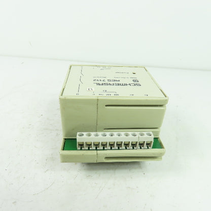 Schmersal AES 7112.1 Safety Control Monitor Module 110VAC
