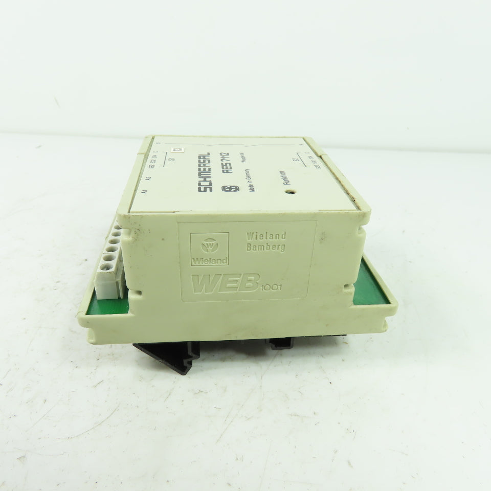 Schmersal AES 7112.1 Safety Control Monitor Module 110VAC