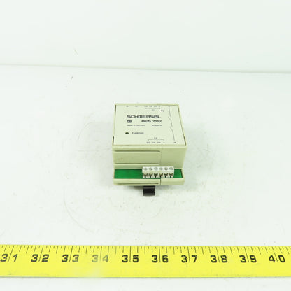 Schmersal AES 7112.1 Safety Control Monitor Module 110VAC