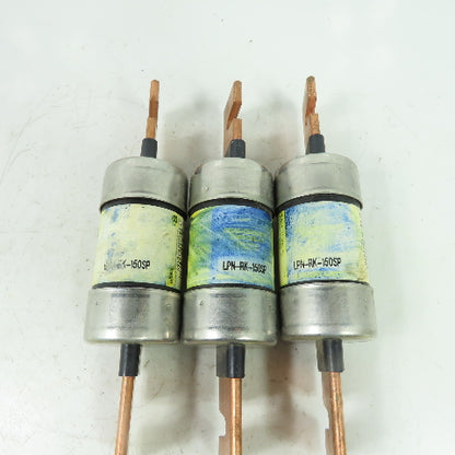 Bussmann LPN-RK-150SP 150A 250VAC Low Peak Fuse Lot Of 3