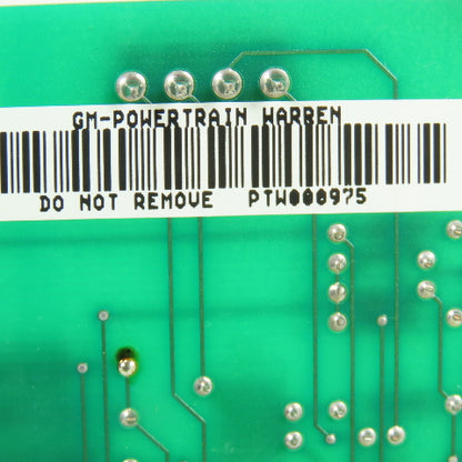 Unico 400-350 Circuit Board PTW000975 317360.001