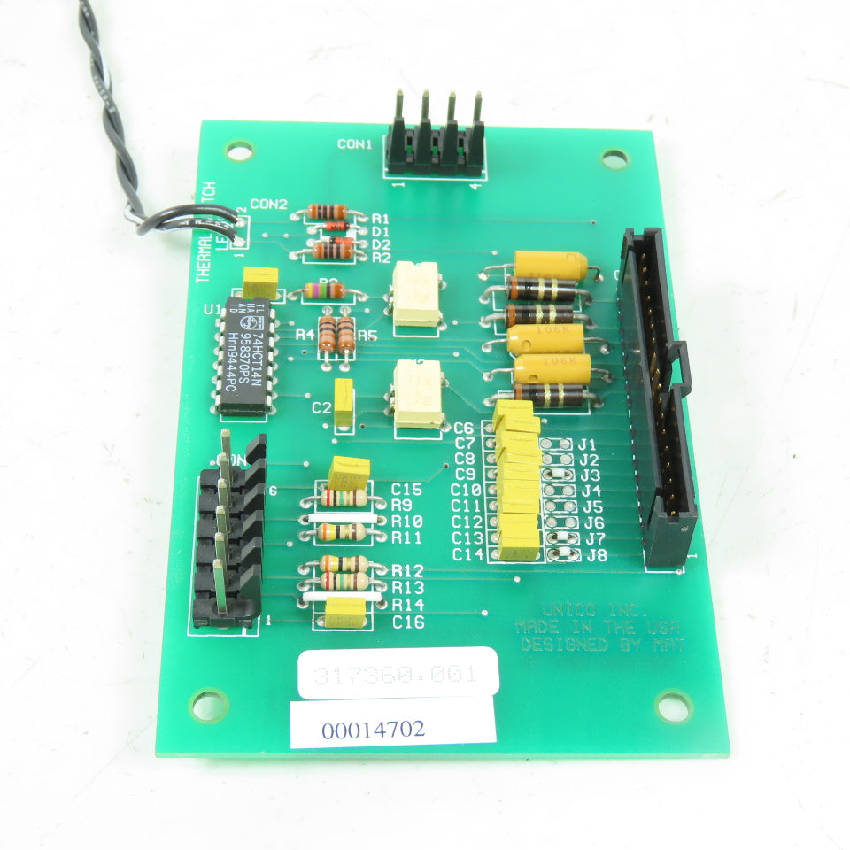 Unico 400-350 Circuit Board PTW000975 317360.001