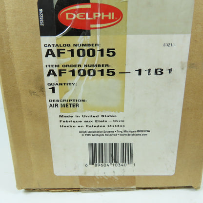 Delphi AF10015 Mass Air Flow Sensor Meter NEW