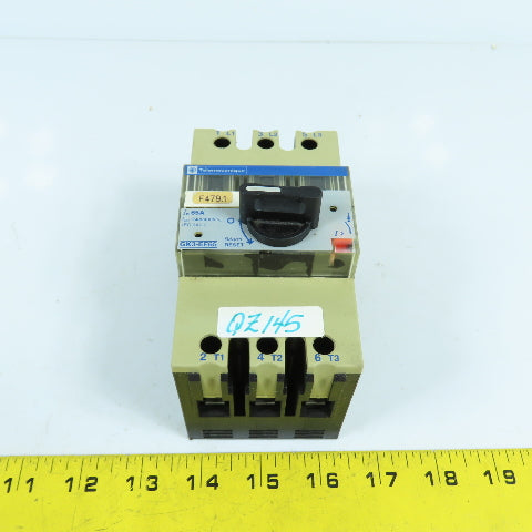 Telemecanique GK3-EF65 65A Motor Protector Circuit Breaker 3-Pole