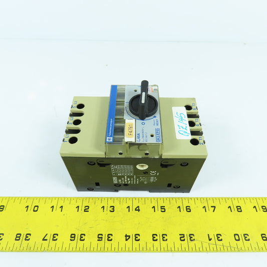 Telemecanique GK3-EF65 65A Motor Protector Circuit Breaker 3-Pole
