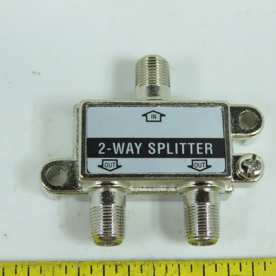 Ideal 86-432 2-Way CATV Cable Splitter 5-900MHz Box Of 10