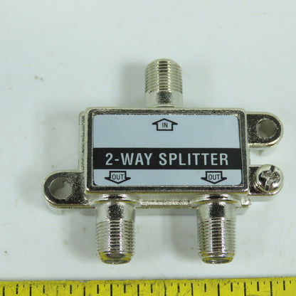 Ideal 86-432 2-Way CATV Cable Splitter 5-900MHz Box Of 10