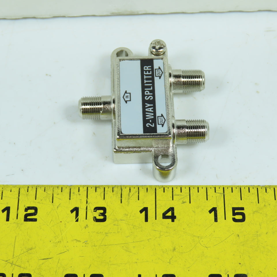 Ideal 86-432 2-Way CATV Cable Splitter 5-900MHz Box Of 10