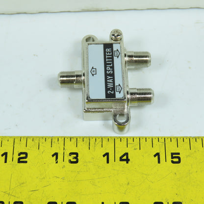 Ideal 86-432 2-Way CATV Cable Splitter 5-900MHz Box Of 10