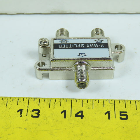 Ideal 86-432 2-Way CATV Cable Splitter 5-900MHz Box Of 10