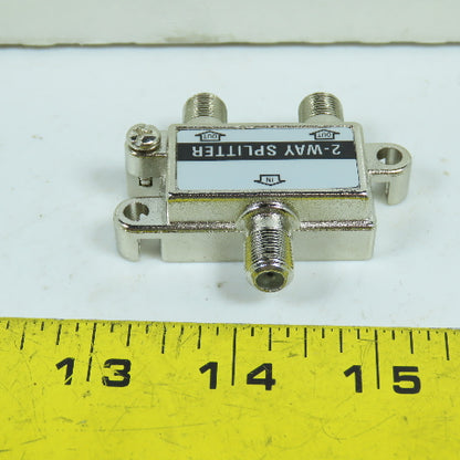 Ideal 86-432 2-Way CATV Cable Splitter 5-900MHz Box Of 10